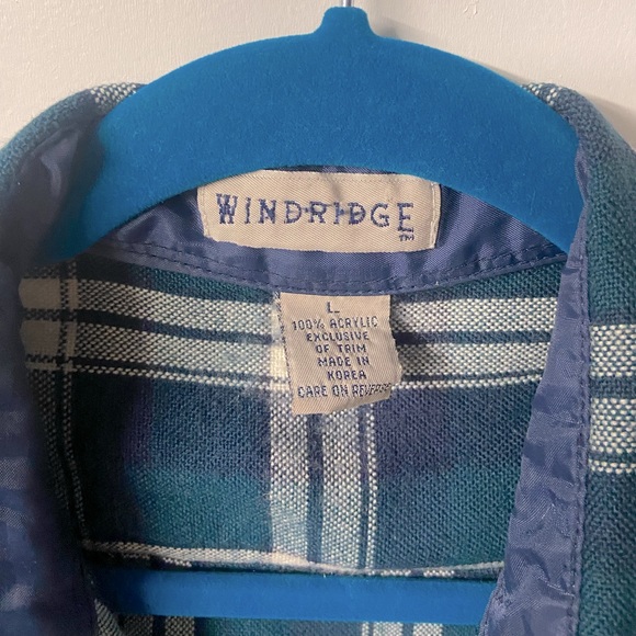 Vintage Windridge Men’s Flannel - Picture 2 of 5